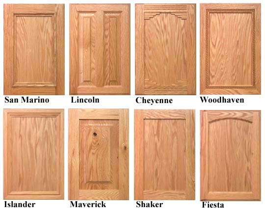 light oak replacement kitchen doors
