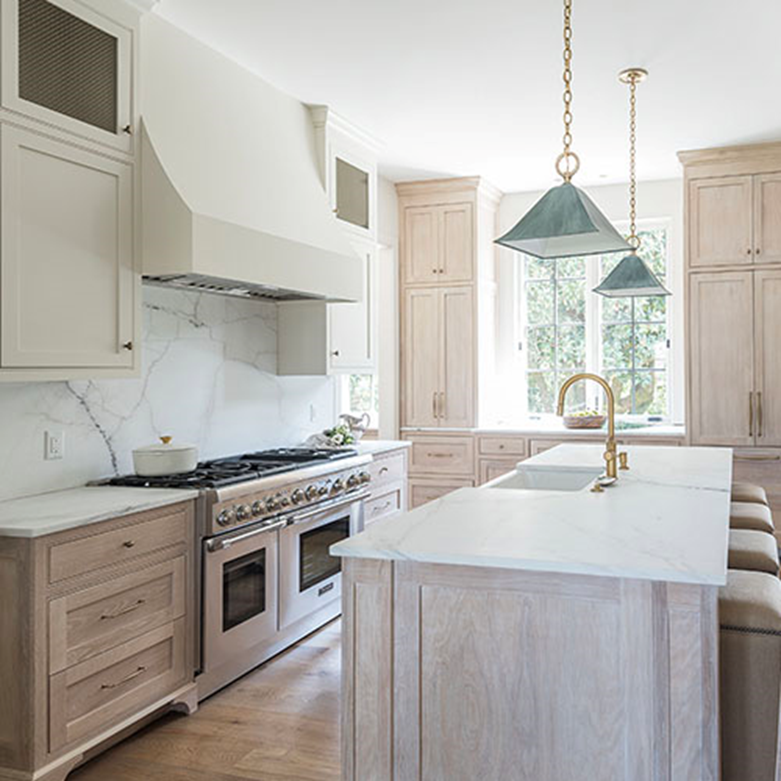 kitchen color ideas with sawn oak cabinets