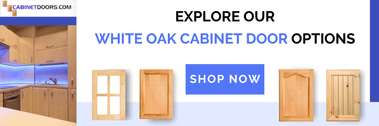 White Oak Cabinet Door Options